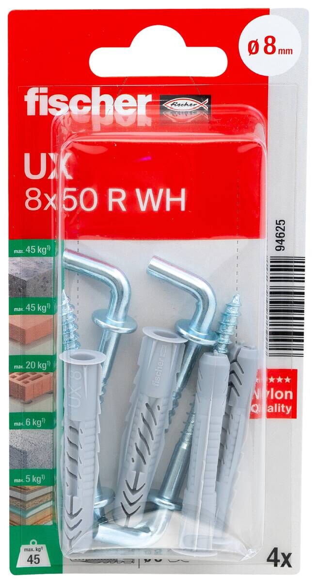 fischer Dübel- und Hakenset