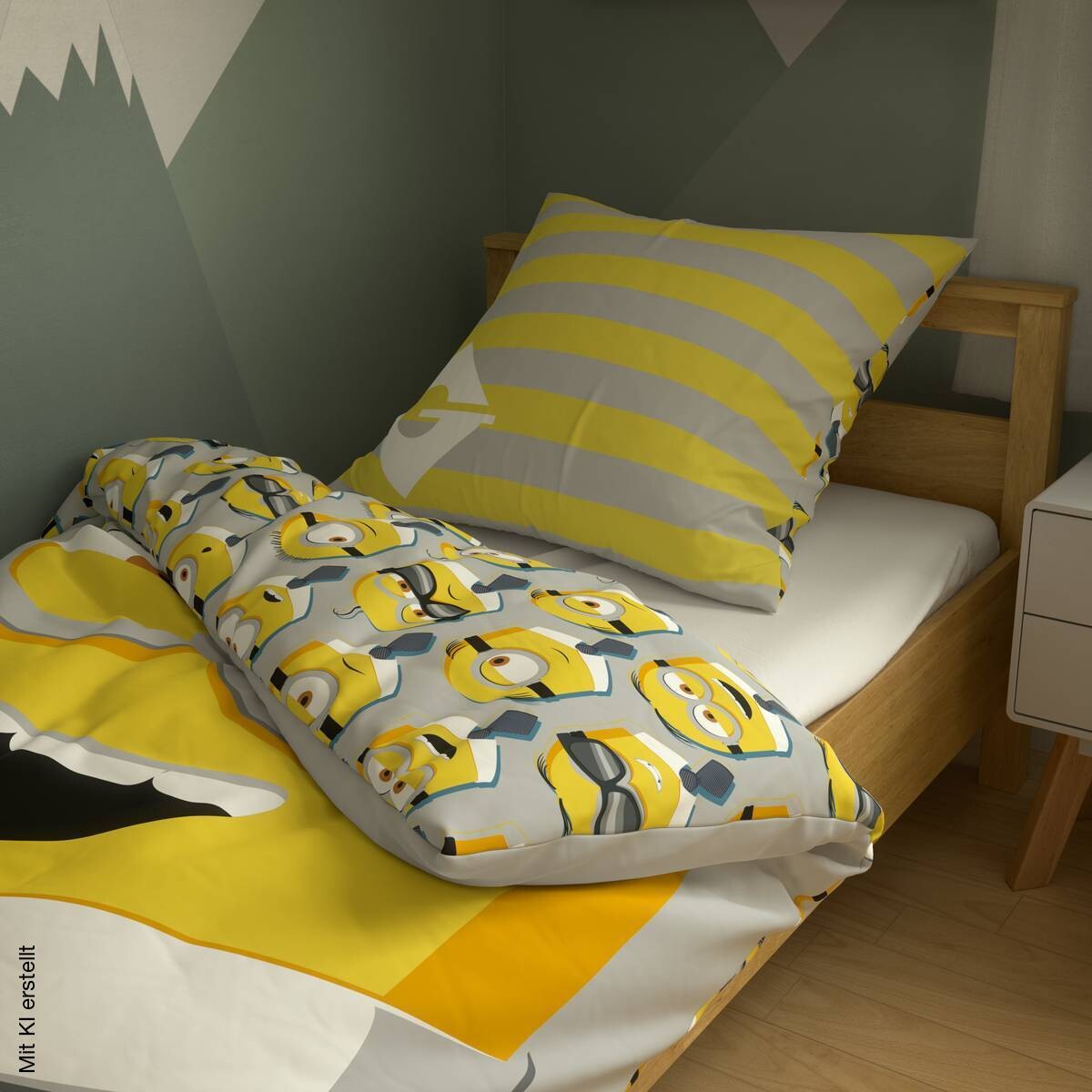 Microfaser Bettwäsche Minions