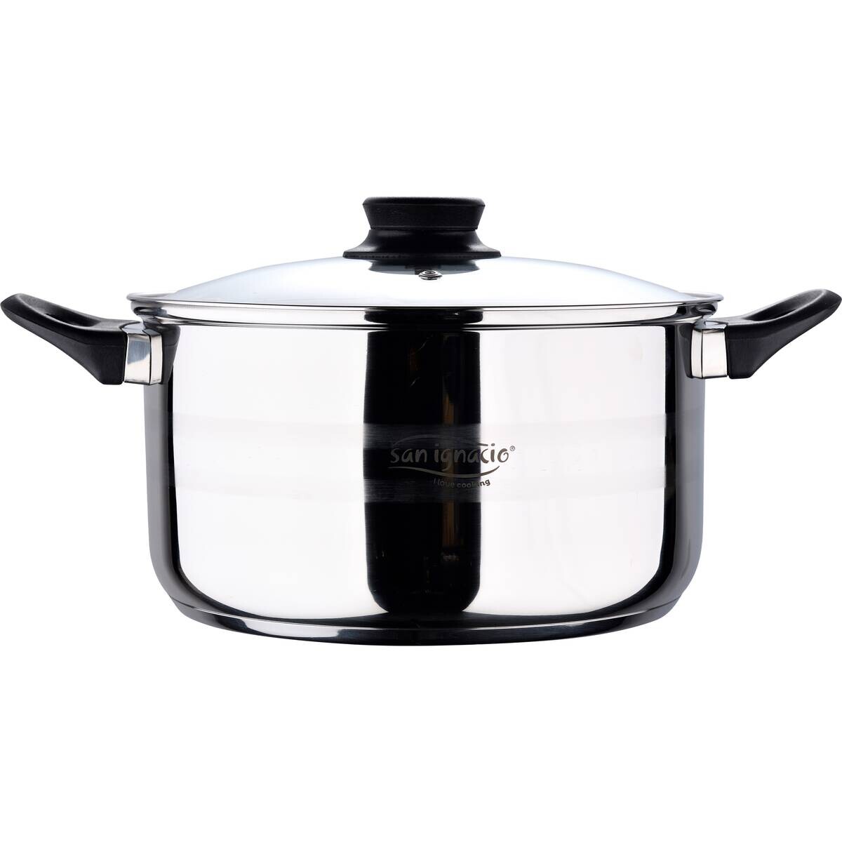 SAN IGNACIO Topfset TOLEDO silber Edelstahl 8 tlg.