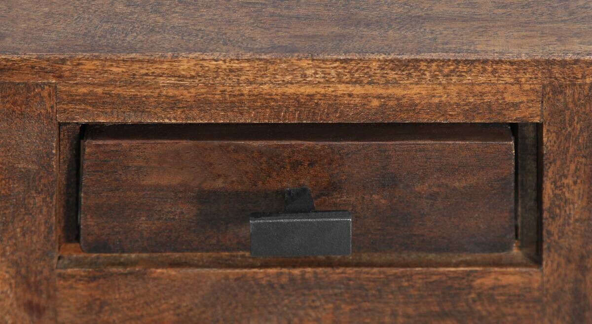 Blumensäule Genua Akazie dunkel B/H/T: ca. 30x75x30 cm