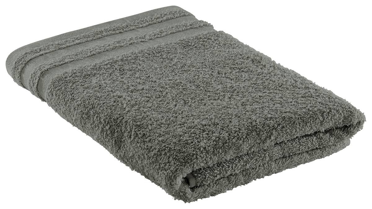 Duschtuch Miami Graphit 100% Baumwolle B/L: ca. 70x140 cm