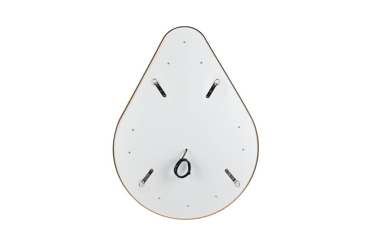 LED-Spiegel Frederike gold B/L: ca. 80x60 cm