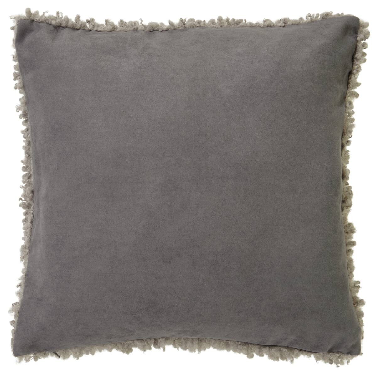 Dekokissen Elvis silber 100% Polyester B/L: ca. 45x45 cm