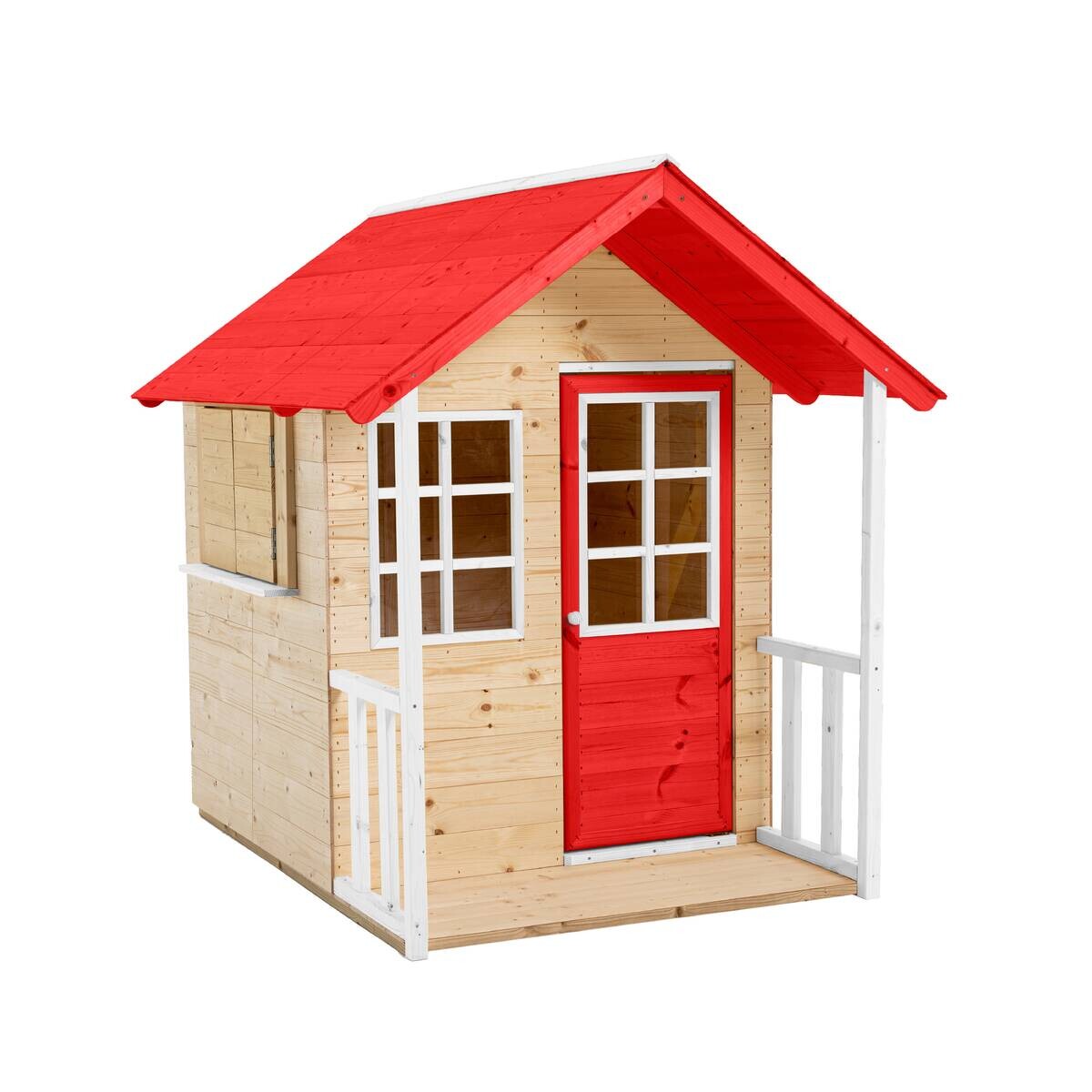 Zwerkules Spielhaus Lolla grau B/H/L: ca. 120x139x135 cm