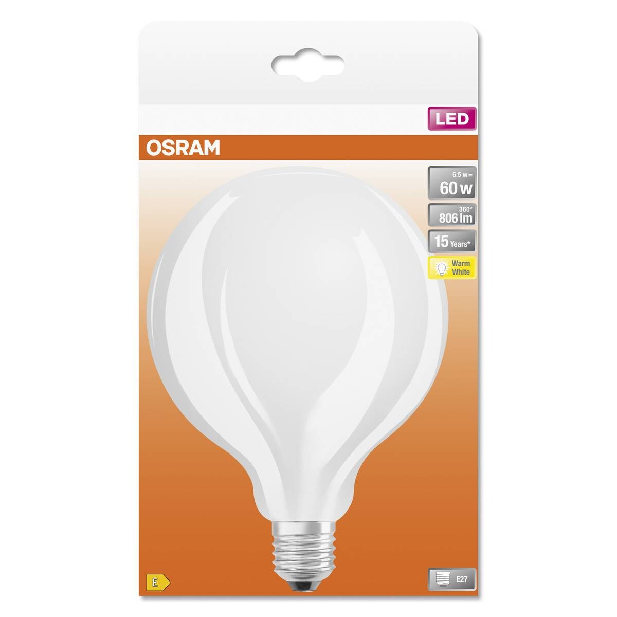OSRAM LED-Leuchtmittel Globe Classic AC32476 E27