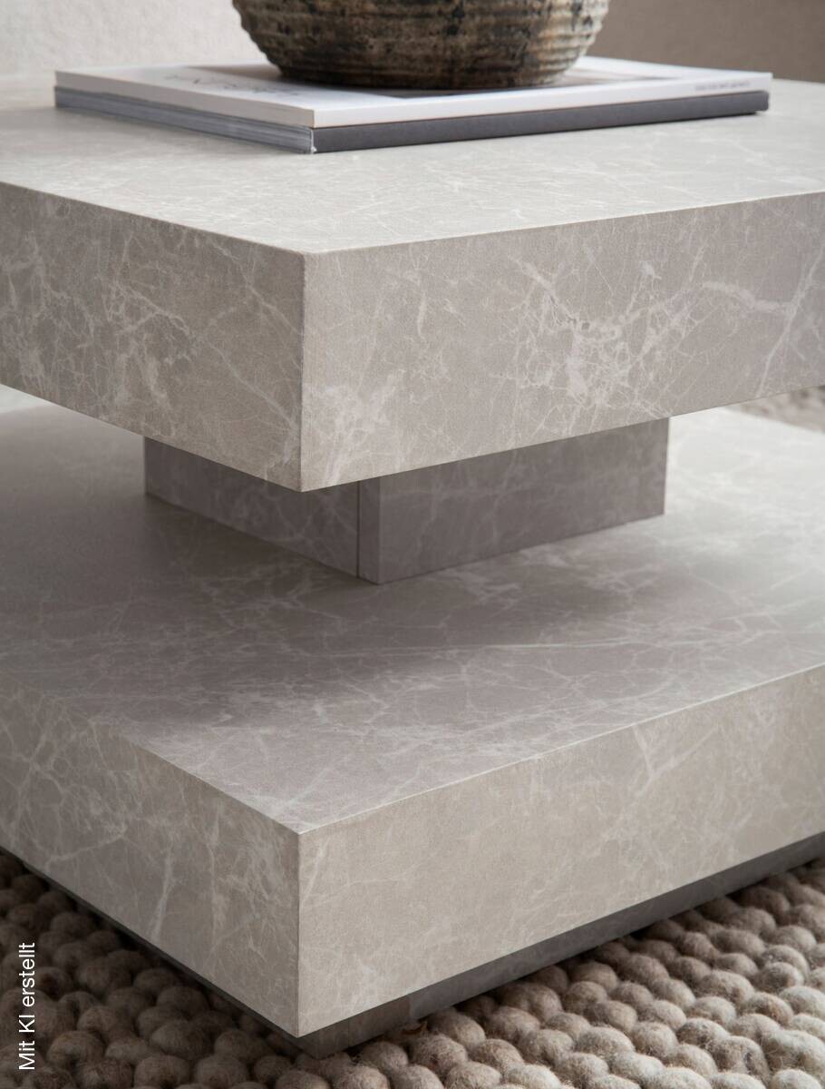 Couchtisch sand B/H/T: ca. 60x34x60 cm