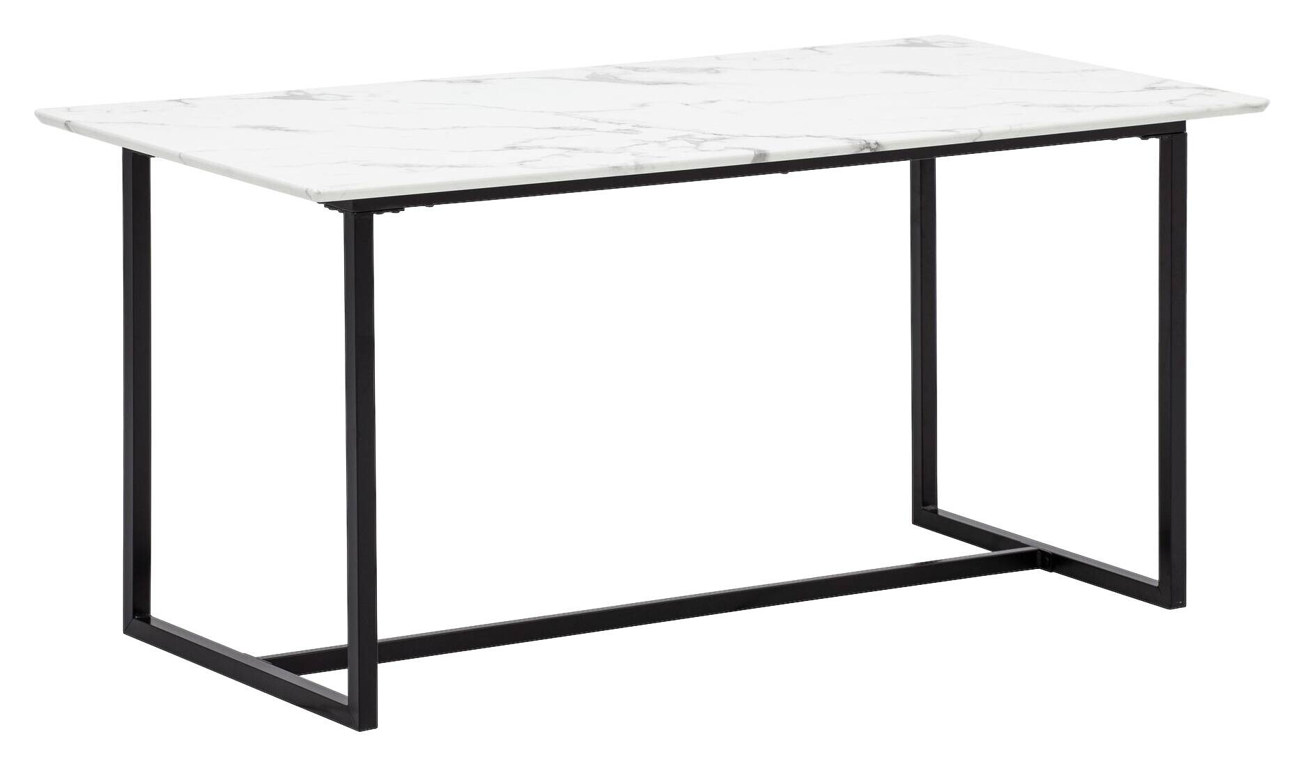 Esstisch weiß Marmor Optik B/H/T: ca. 200x76x90 cm