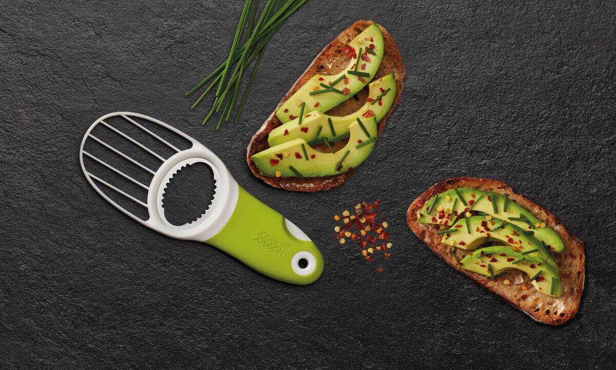 Joseph Joseph Avocado-Schneider grün Kunststoff