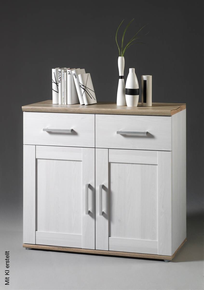 Kommode Romance Sibiu Lärche Nachbildung San-Remo Nachbildung B/H/T: ca. 93x89x45 cm