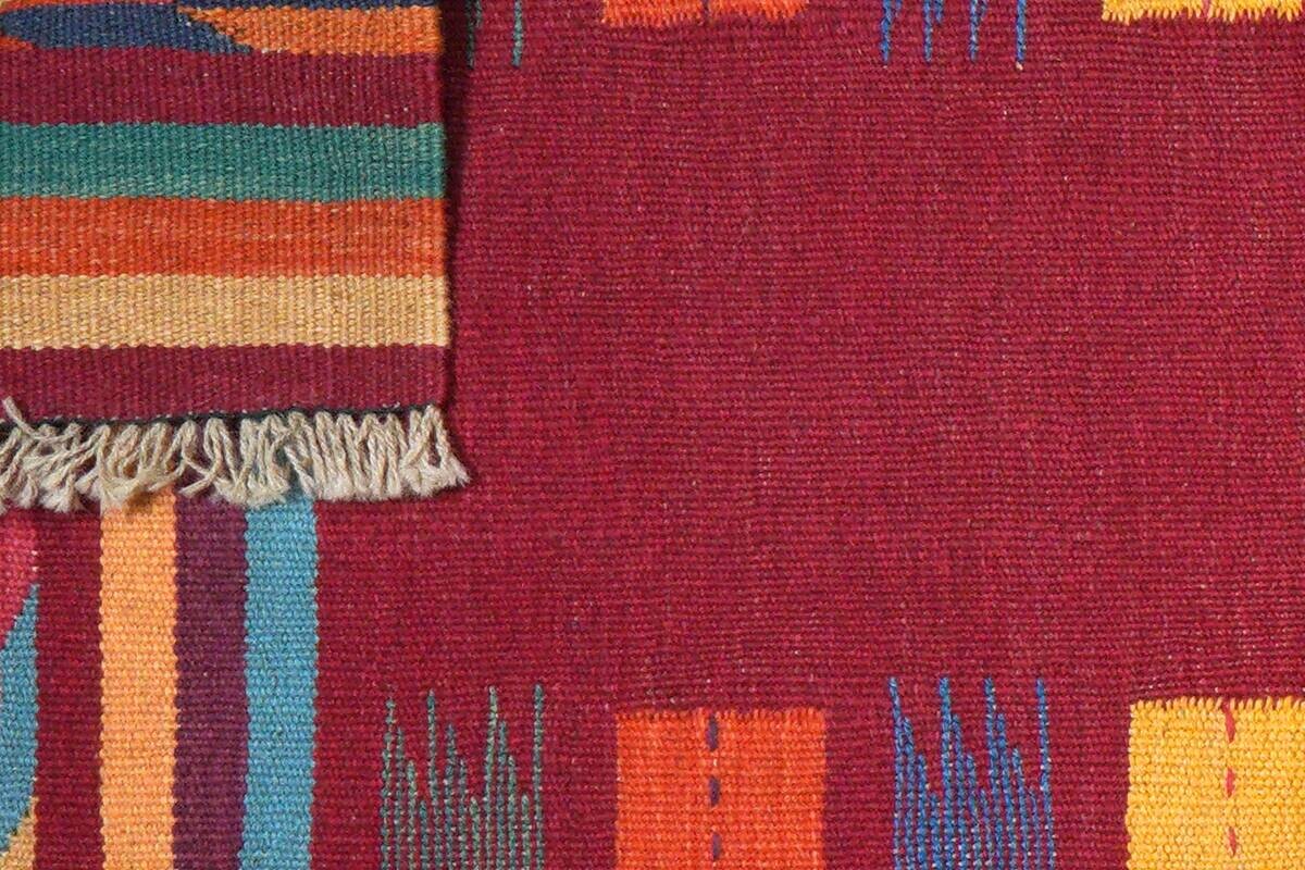 PersaTepp Teppich Kelim Gashgai bunt B/H/L: ca. 63x1x200 cm