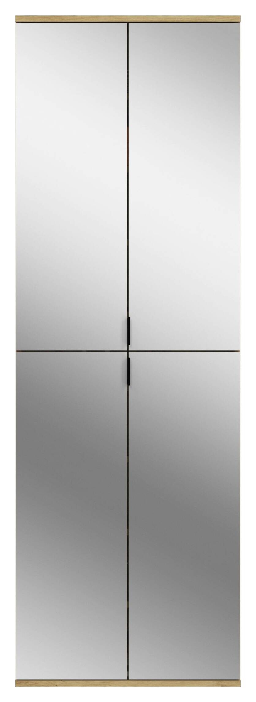 Garderobe PROJEKT Eiche Artisan Nachbildung Spiegel B/H/T: ca. 91x193x34 cm