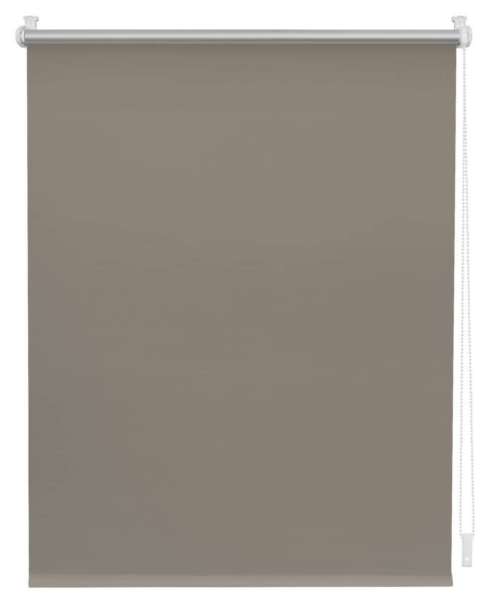 LICHTBLICK Thermo Klebe-/Klemmrollo Verdunklungsqualität taupe B/L: ca. 70x150 cm
