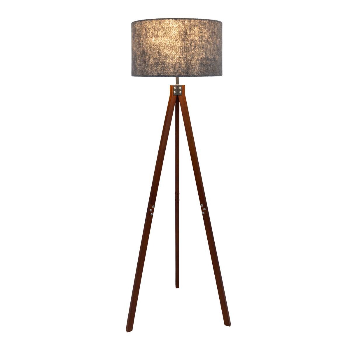 Näve Leuchten Stehlampe 2072528 natur Kunststoff Holz B/H/T: ca. 45x147x45 cm 1 Brennstellen