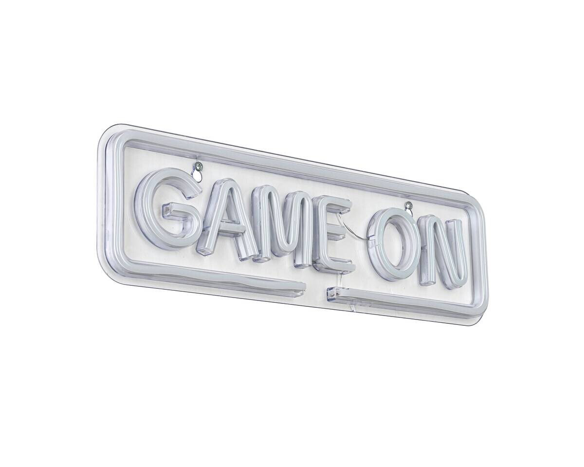 Nolo LED-Neon_Wandleuchte Game Acryl B/H/L: ca. 14x1,6x39 cm