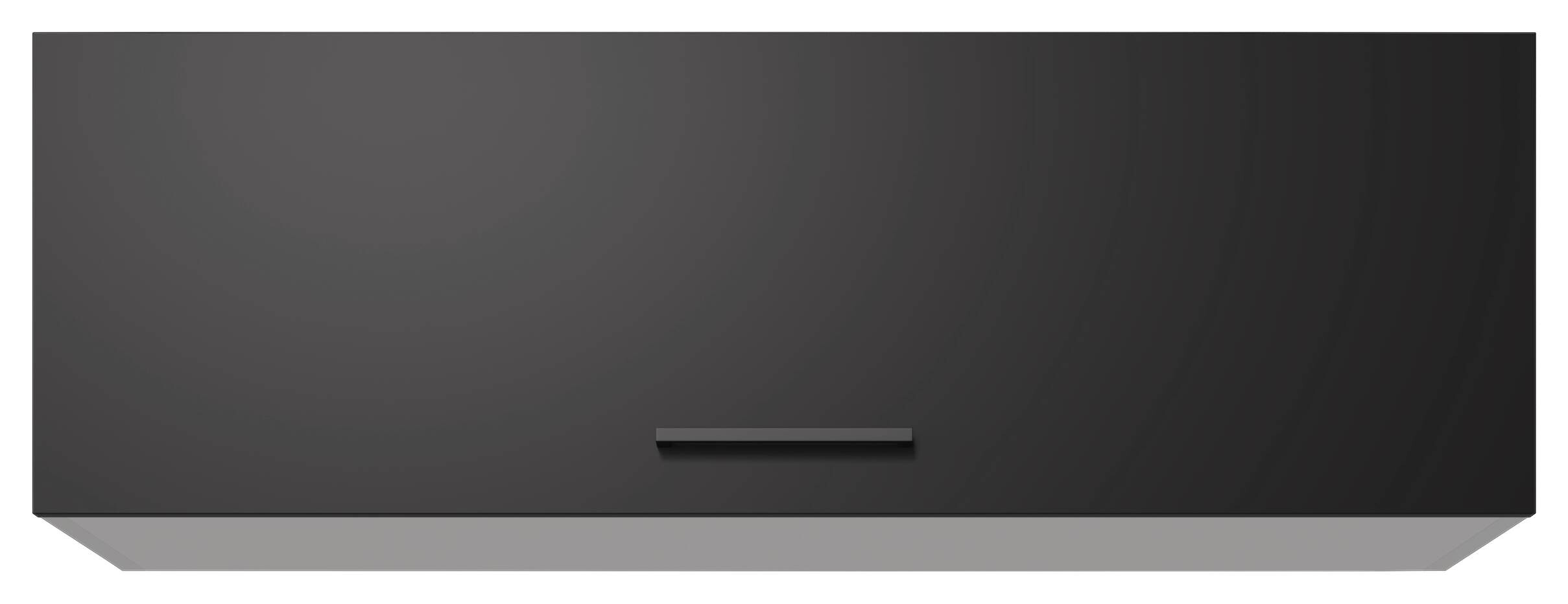 Hängeschrank Capri schwarz matt B/H/T: ca. 100x32x32 cm