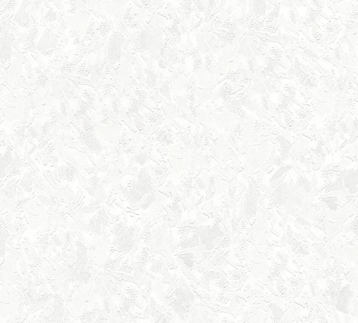 A.S.Creation Papiertapete weiß B/H/D: ca. 53x1005x7,7 cm