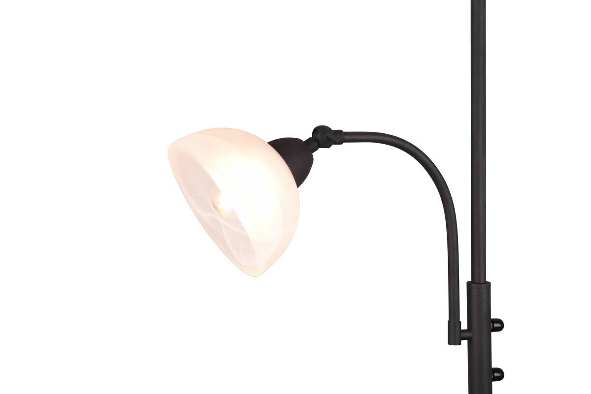 Reality Stehlampe R46322024 Country rostfarbig Metall B/H/T: ca. 30x184x48 cm E27 1 Brennstellen