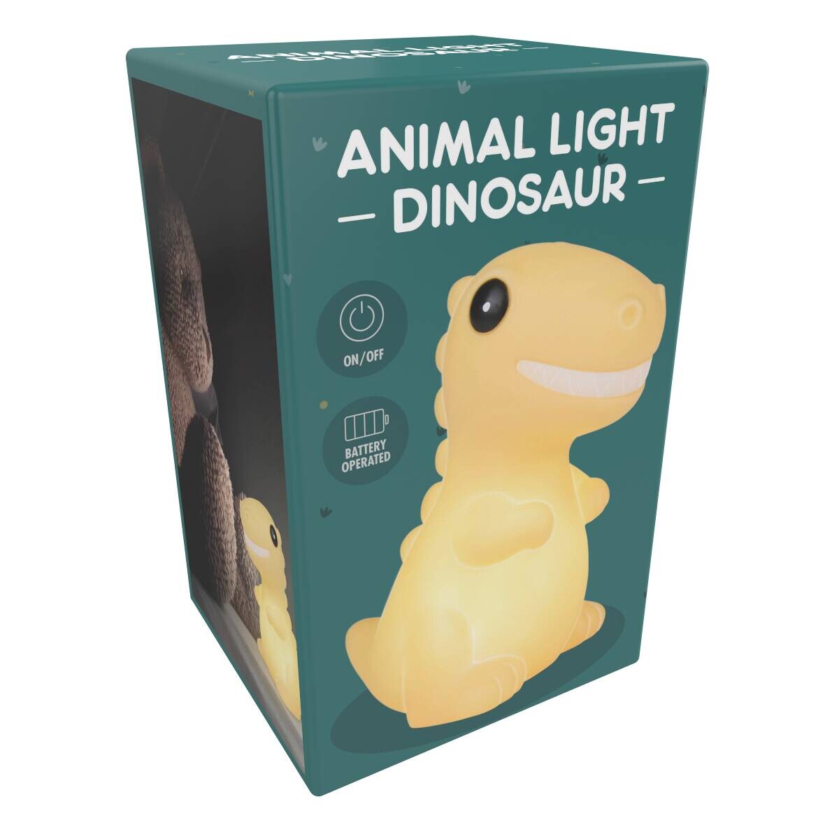 Grundig Nachtlicht Dinosaurier B/H/L: ca. 11,5x5,6x25,5 cm