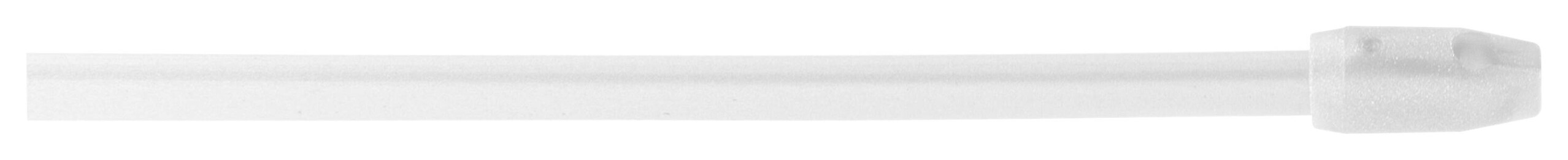 ondeco Vitragenstange simple weiß Metall ausziehbar von ca. 60 bis 90 cm 1 Läufe
