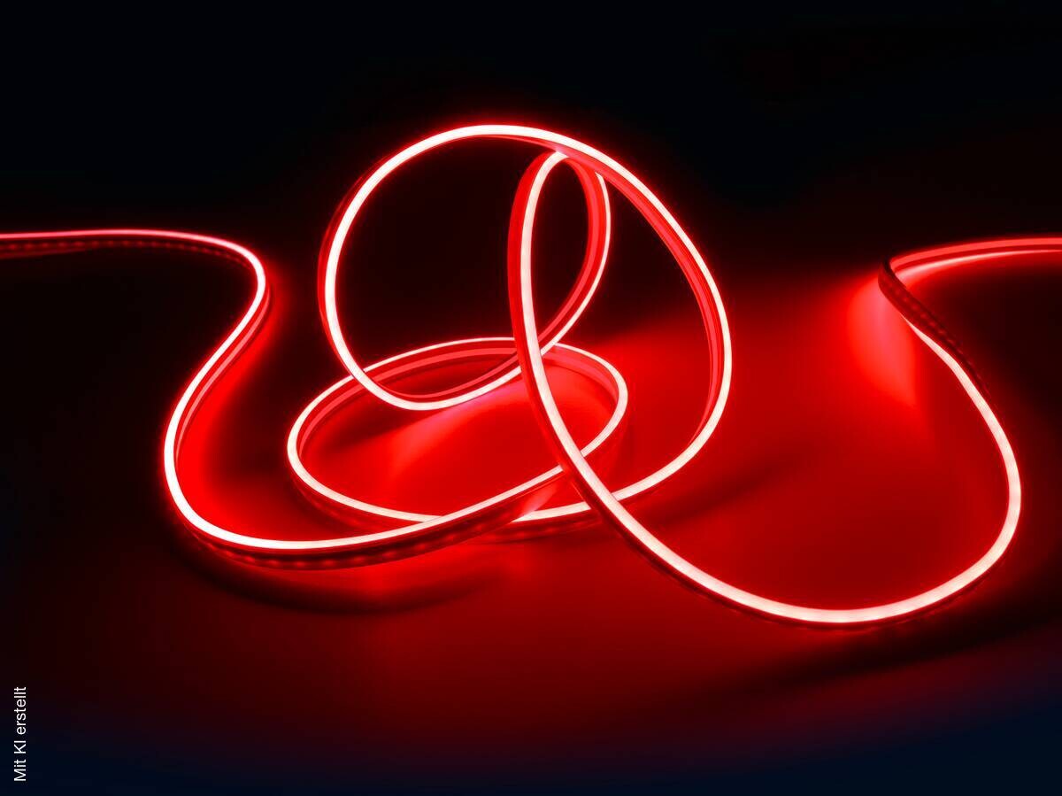 Lichtband weiß Kunststoff B/L: ca. 1x300 cm