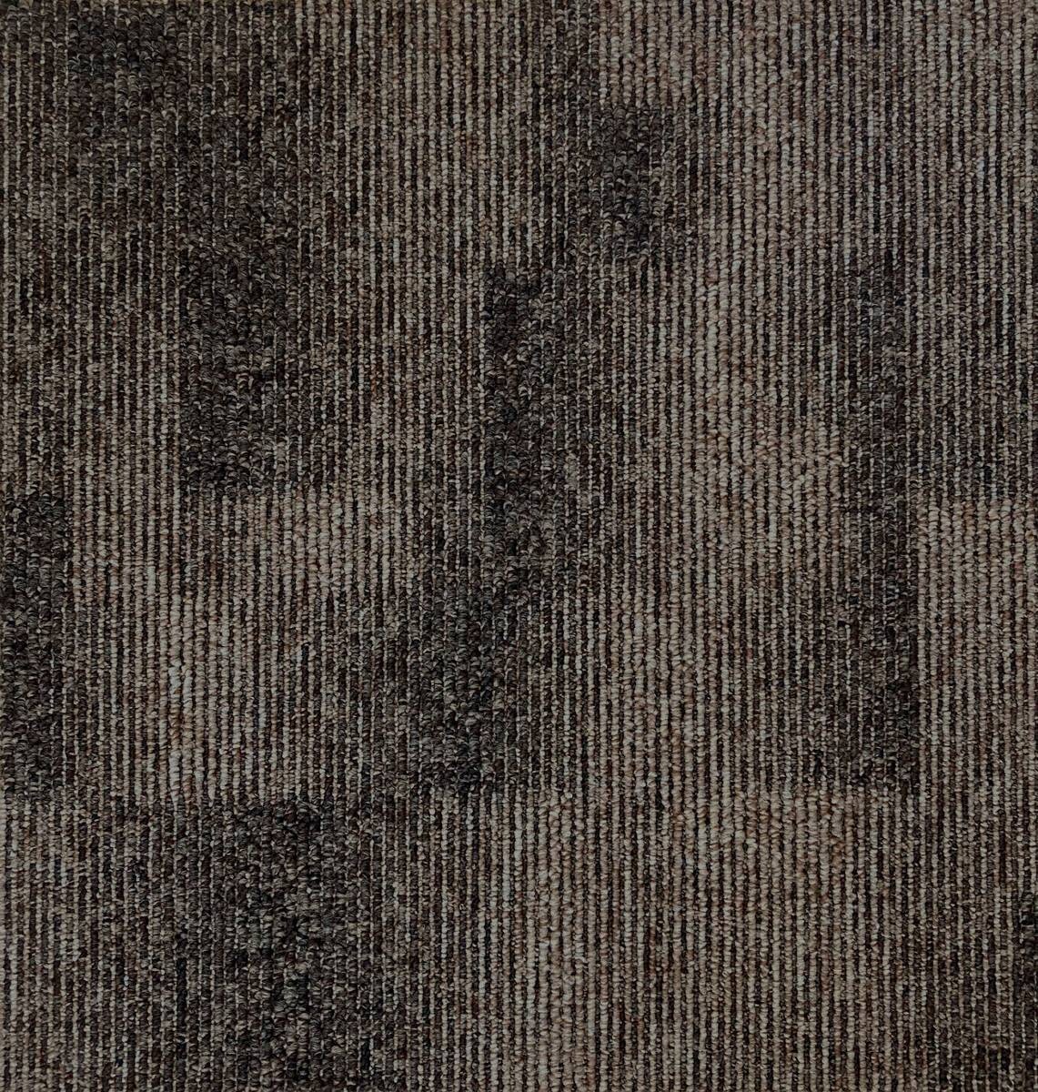 Teppichfliese Santo braun B/L: ca. 50x50 cm pro Stück