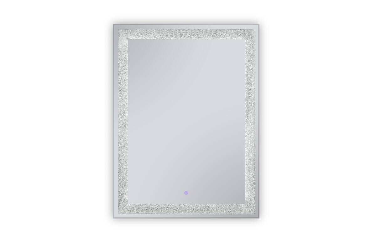 LED-Spiegel Hermine transparent B/L: ca. 80x60 cm