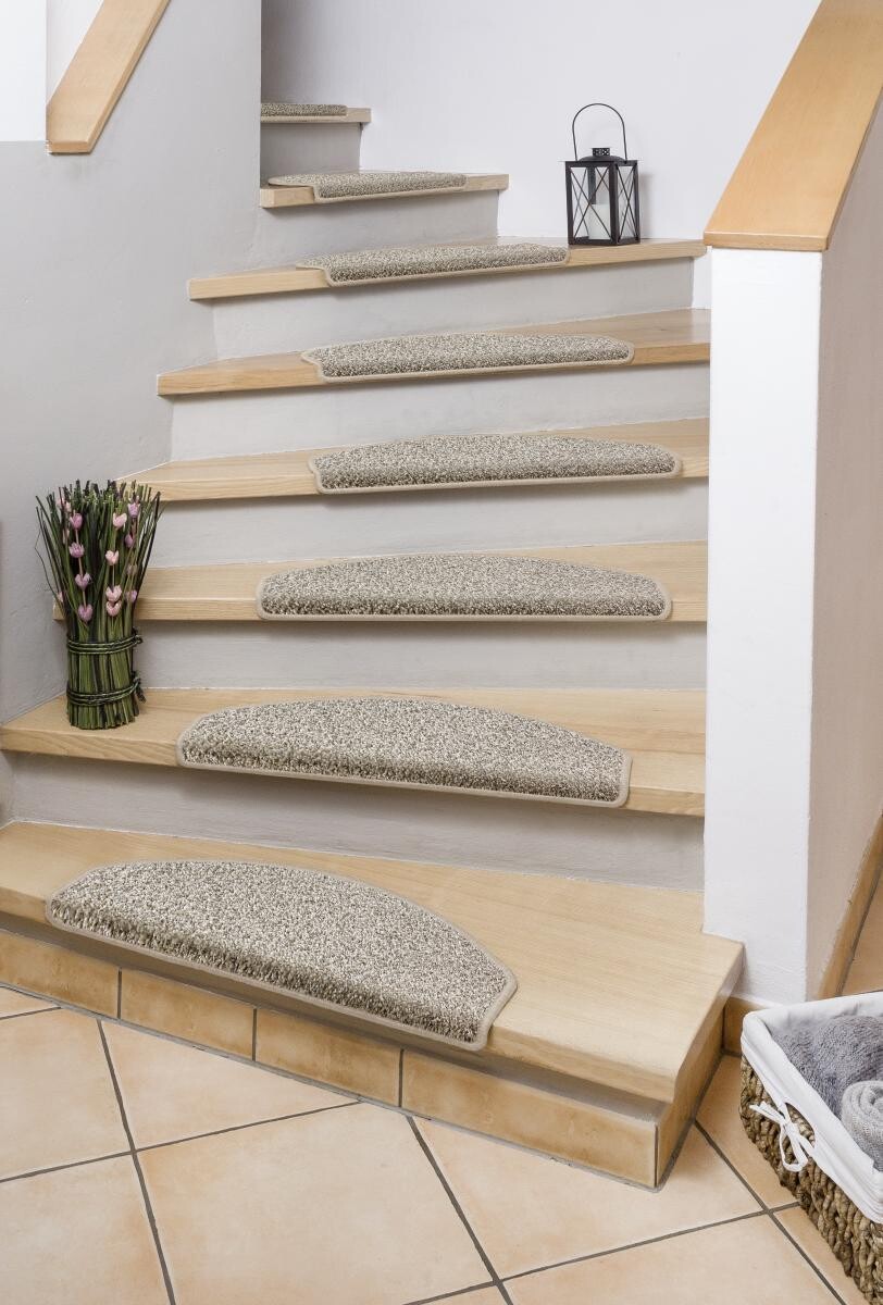 Stufenmatte Mount Twist beige B/L: ca. 28x65 cm