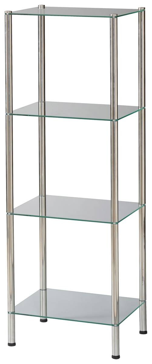 Badregal Edelstahl Edelstahl B/H/T: ca. 40x112x30 cm