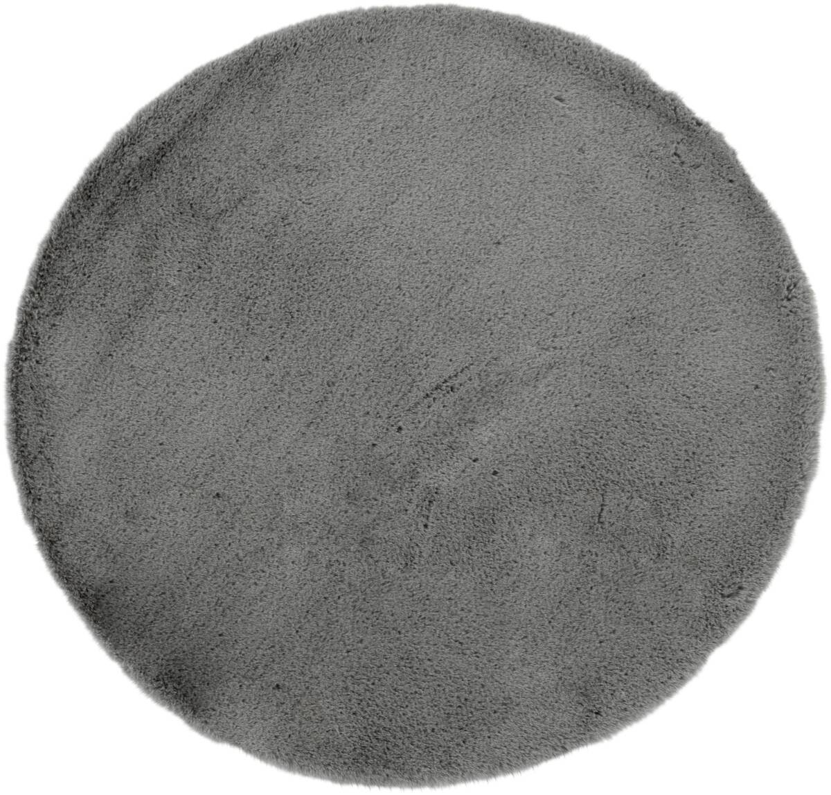 Teppich Softy grau D: ca. 80 cm | grau