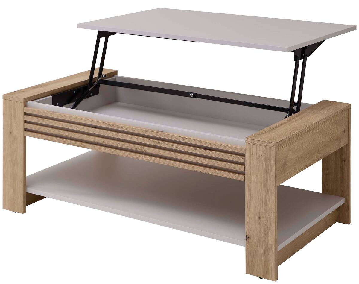 Couchtisch Felix Eiche Artisan Nachbildung Kaschmir B/H/T: ca. 110x42,5x60,2 cm