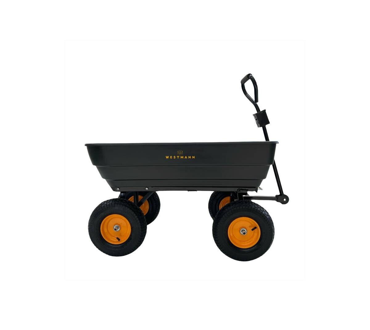 Westmann Schubkarre Prakta schwarz B/H/L: ca. 59,5x105x119 cm