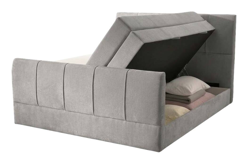 Boxspringbett Harmony hellgrau Liegefläche B/L: ca. 160x200 cm