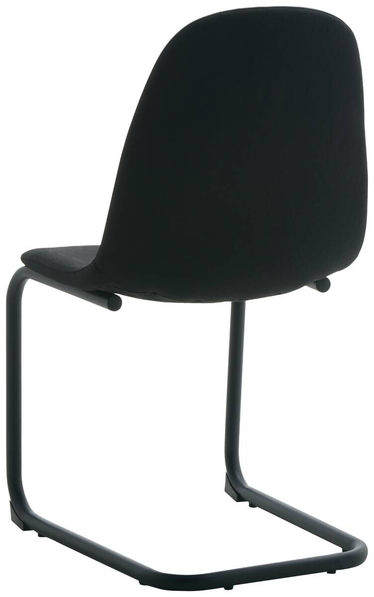 Schwingstuhl Leya schwarz Microfaser B/H/T: ca. 44x86x53 cm