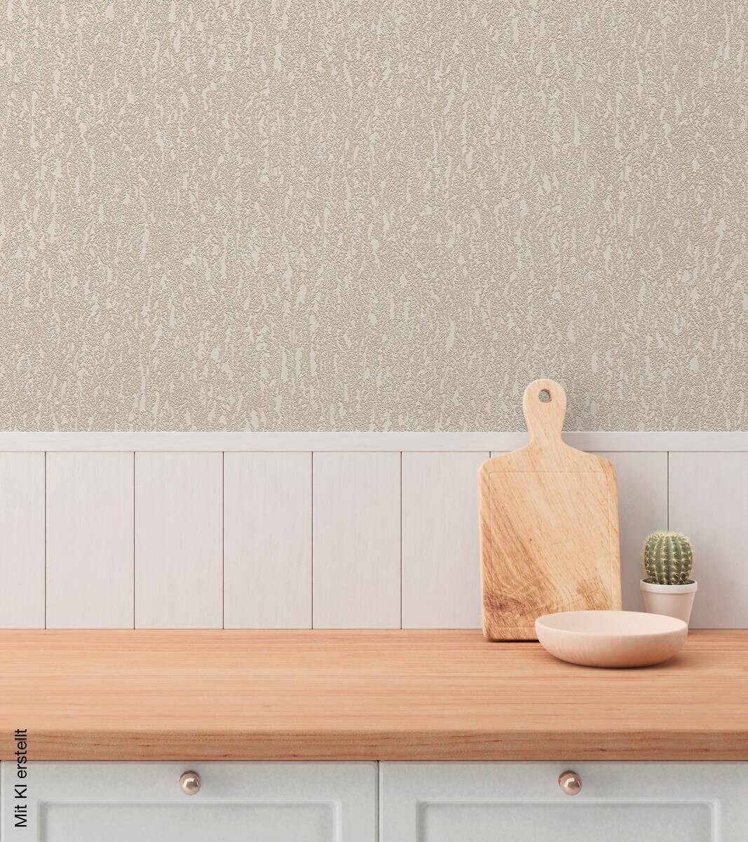 A.S.Creation Vliestapete grau beige creme B/H/D: ca. 53x1005x9,3 cm