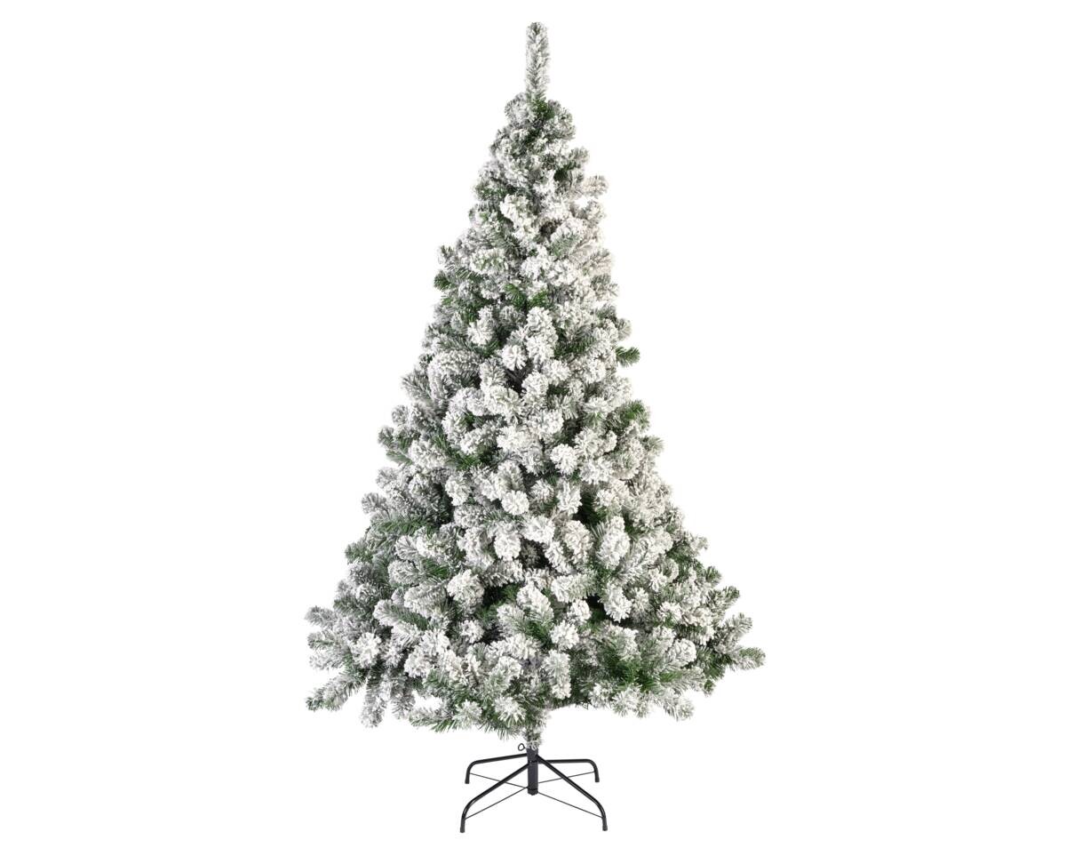 Kaemingk Weihnachtsbaum weiß Kunststoff H: ca. 210 cm