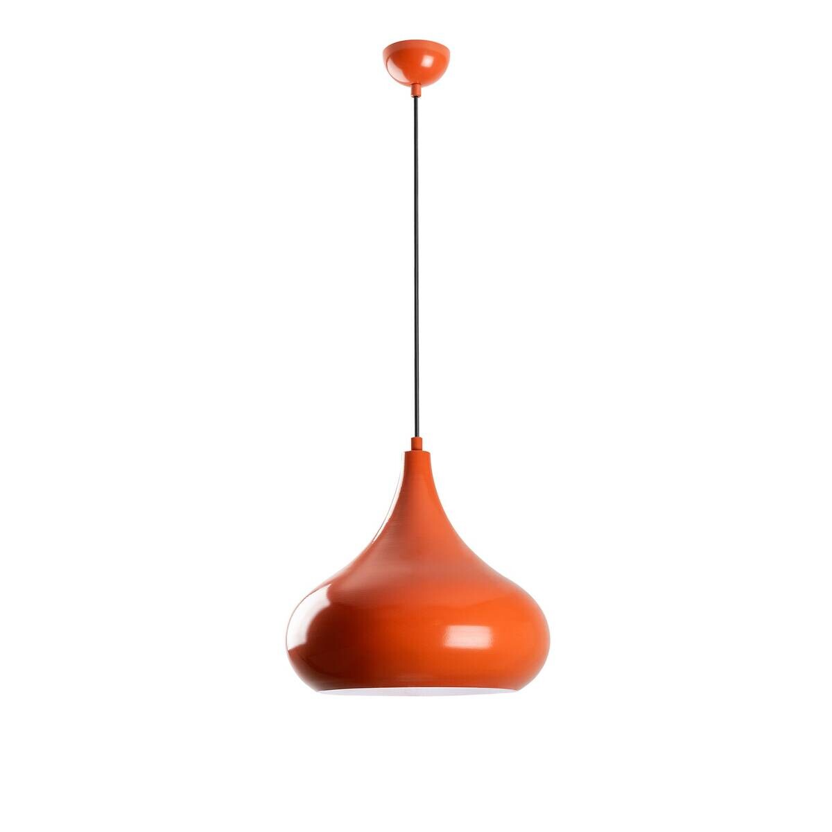 Opviq Pendelleuchte orange B/H/T: ca. 30x126x30 cm E27 1 Brennstellen