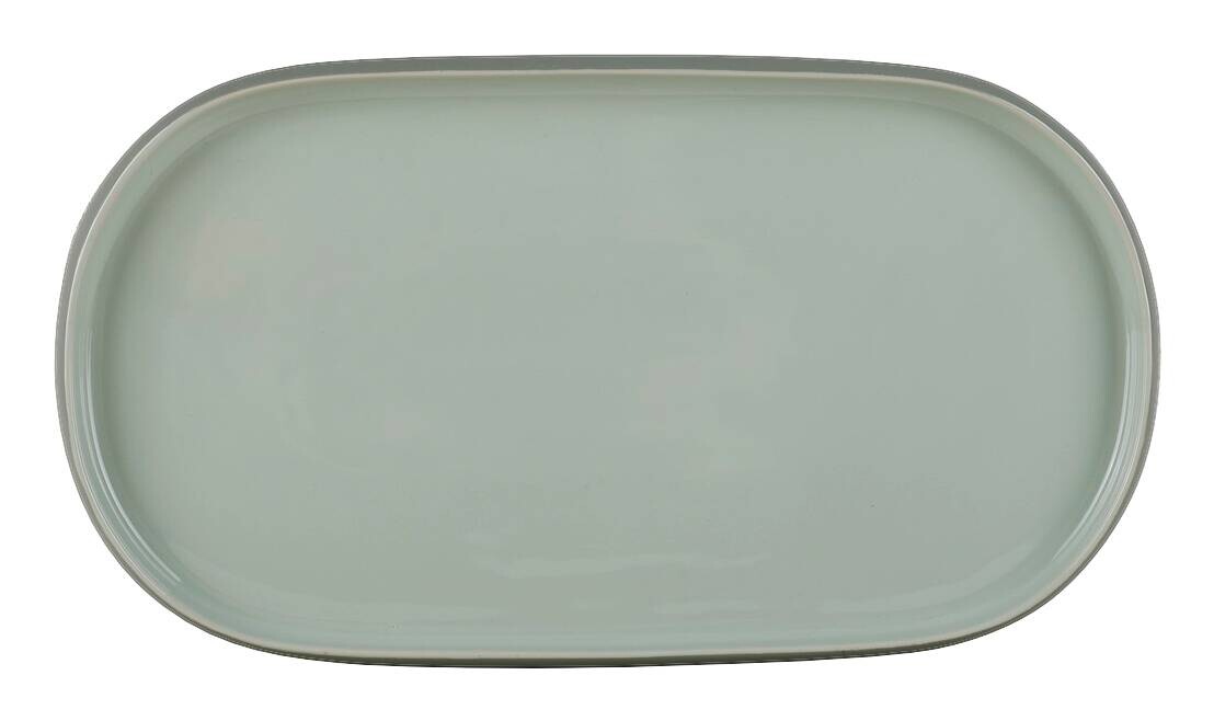 Servierplatte mint Steinzeug D: ca. 36,4 cm