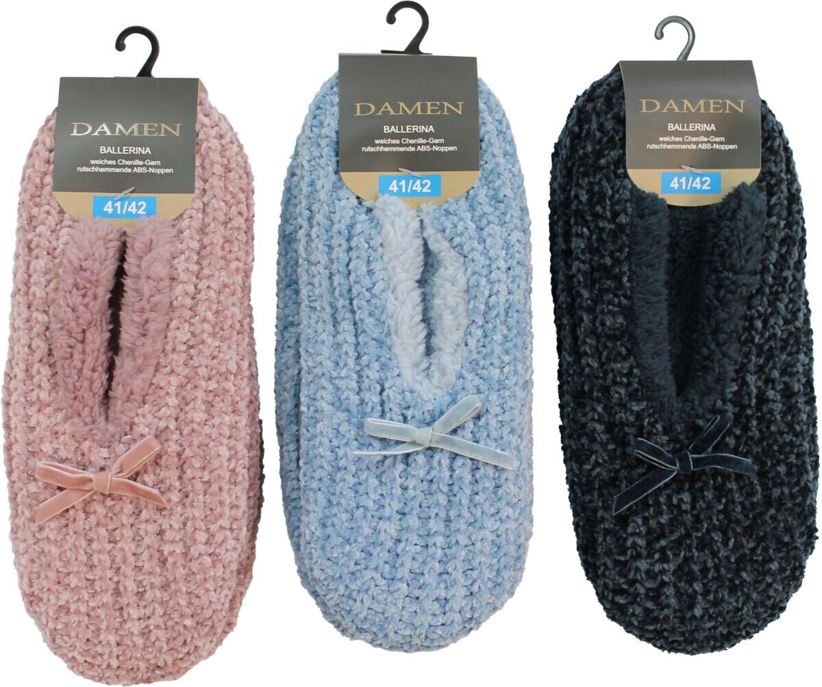 Damen-Socken sortiert 3 Packstücke Größe 41-42