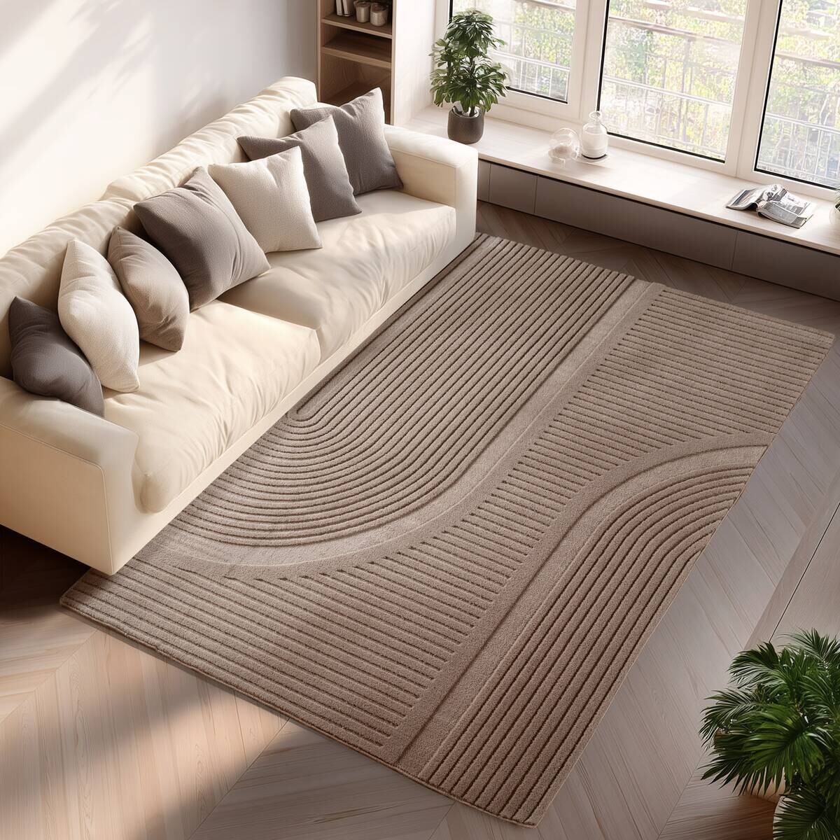 Ayyildiz Teppich POMPEI beige B/L: ca. 240x340 cm