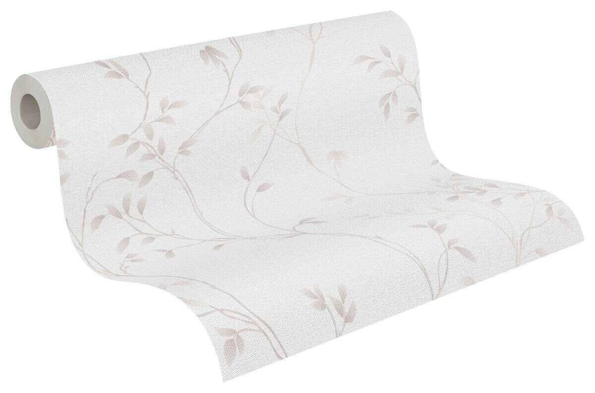 A.S.Creation Vliestapete creme beige B/H/D: ca. 53x1005x8,8 cm