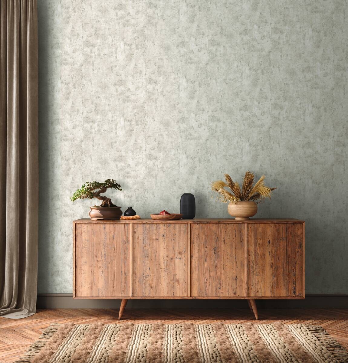 A.S.Creation Vliestapete weiß gold beige B/H/D: ca. 53x1005x8,5 cm