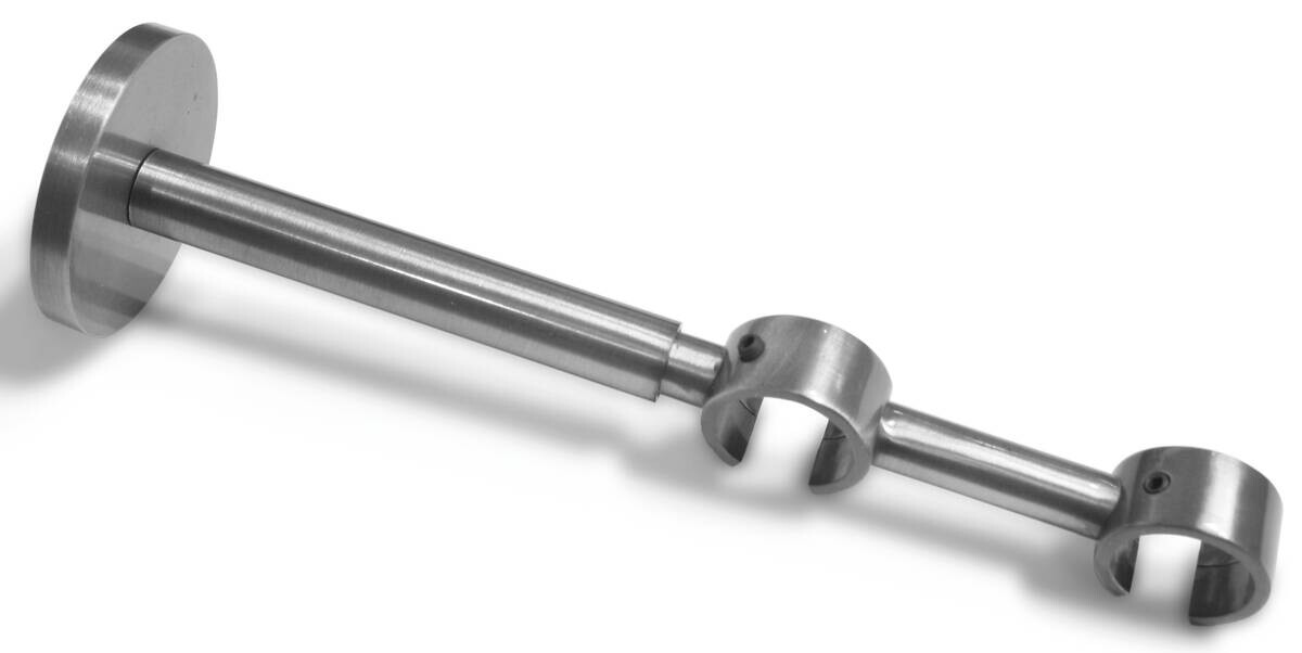 Boviva Träger silber Metall L/D: ca. 16x2 cm 2 Läufe