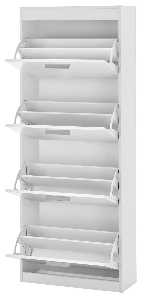 Schuhkipper Rotterdam weiß B/H/T: ca. 64x162x26 cm
