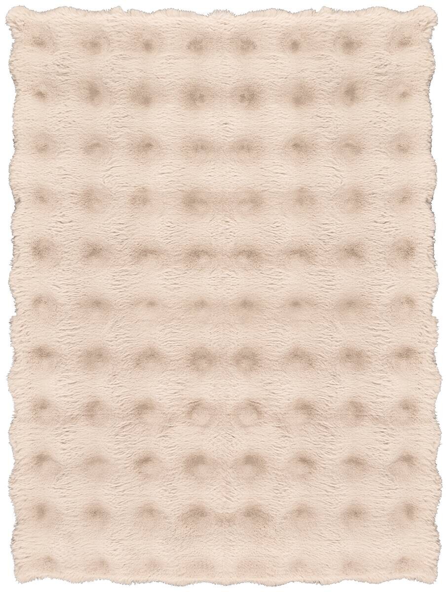 Fellimitat Big Bubble sand B/L: ca. 80x150 cm