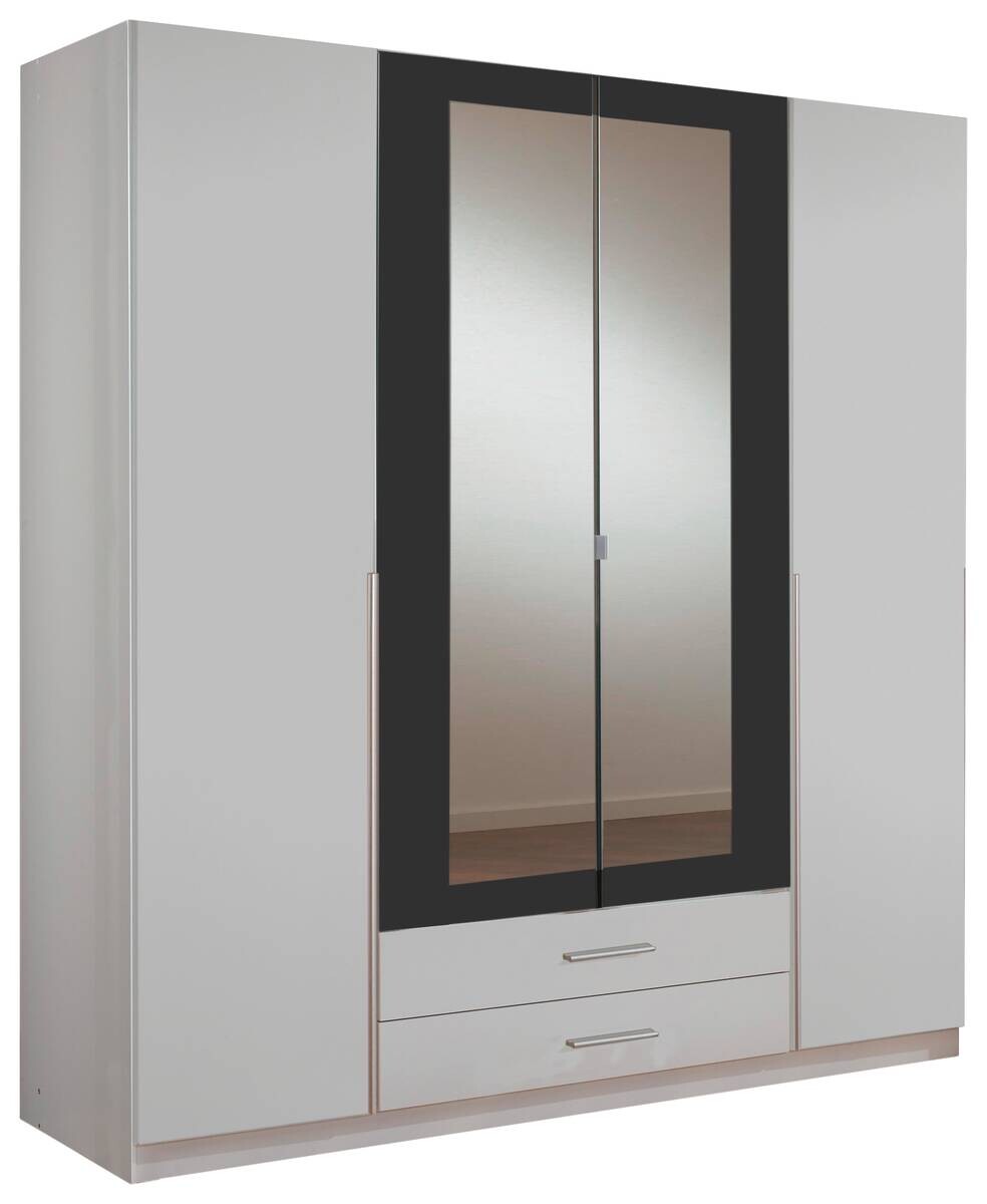 Kleiderschrank Skate weiß B/H/T: ca. 179x197x58 cm