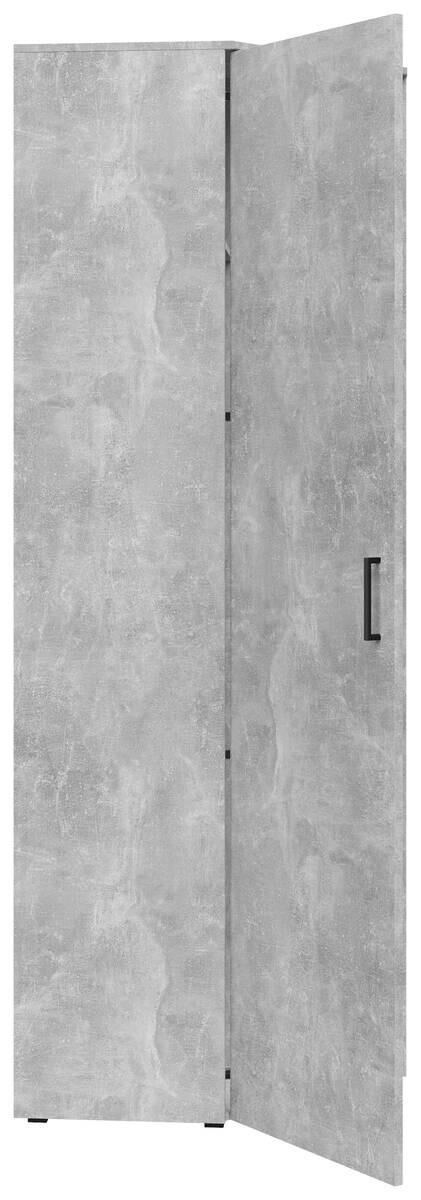 Schrank Multi-Stauraum Typ 43 Beton Optik B/H/T: ca. 101x195x79 cm