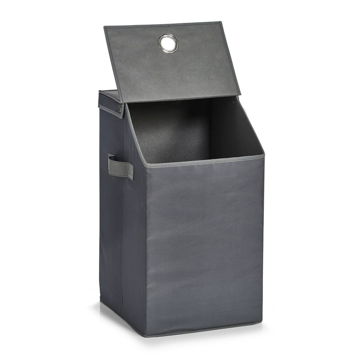 Zeller Wäschesammler anthrazit Polyester B/H/L: ca. 34x60x34 cm