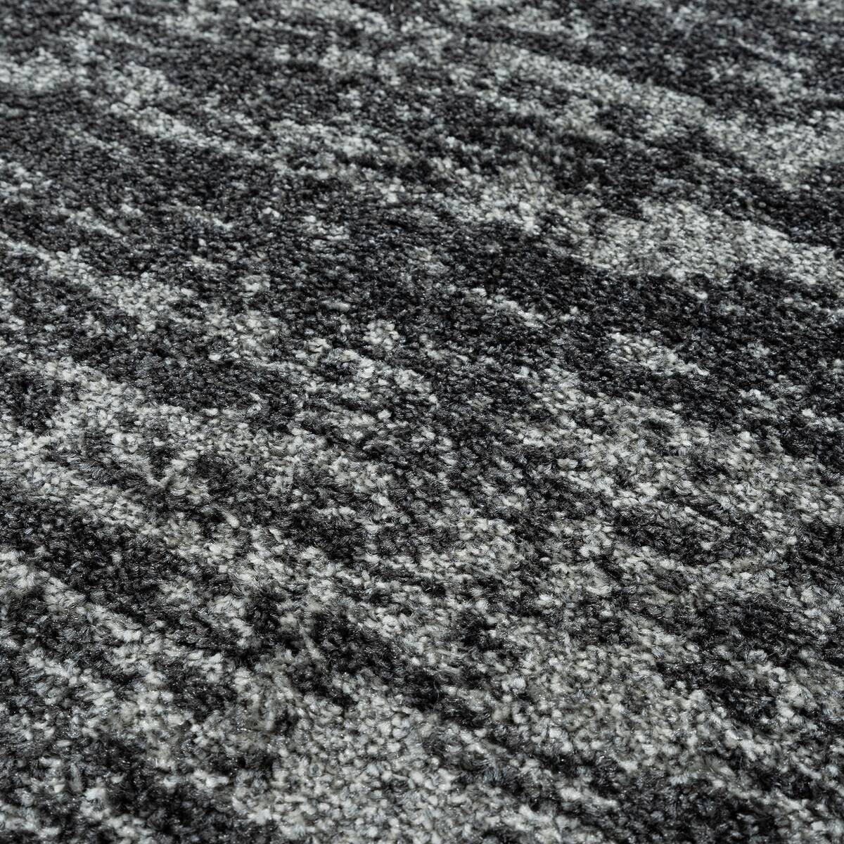 Sanat Kurzflorteppich OSLO schwarz D: ca. 150 cm