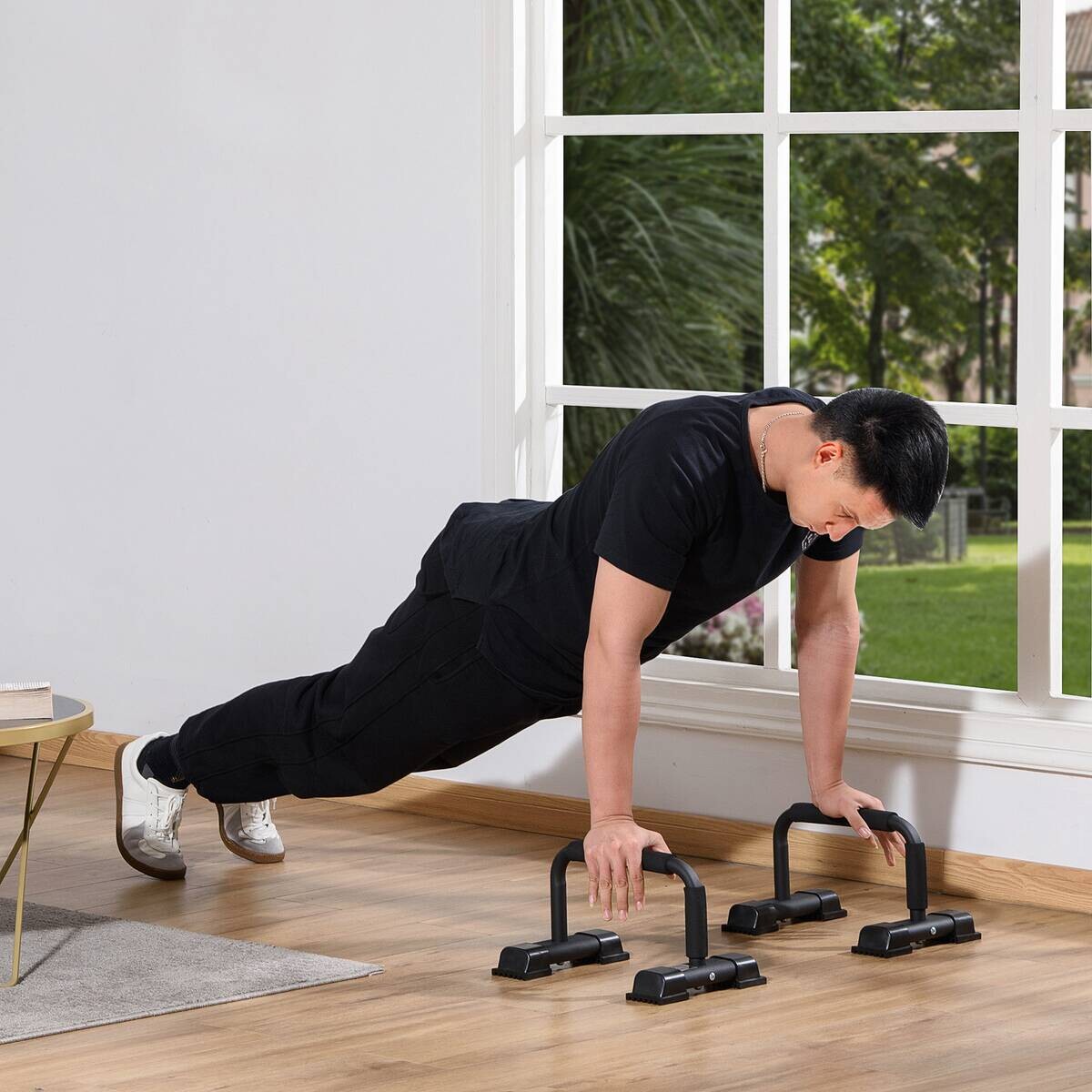 HOMCOM Fitness-Zubehör schwarz Kunststoff B/H/L: ca. 25x36x20 cm