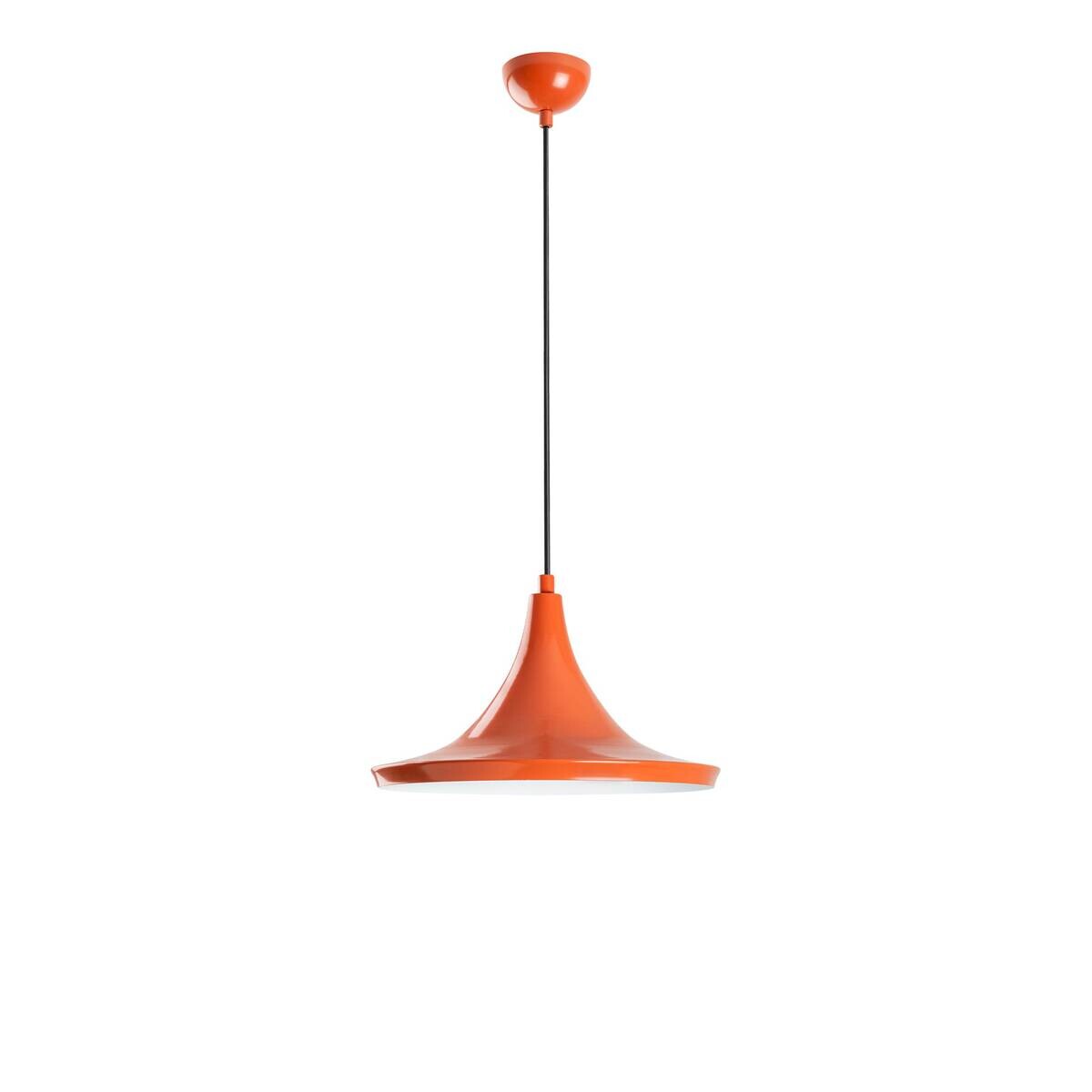 Opviq Pendelleuchte orange B/H/T: ca. 30x117x30 cm E27 1 Brennstellen